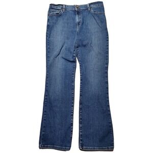 VTG Y2K LEVIS 550 BOOTCUT Women Size 12M Relaxed Fit Denim‎ Blue Jeans